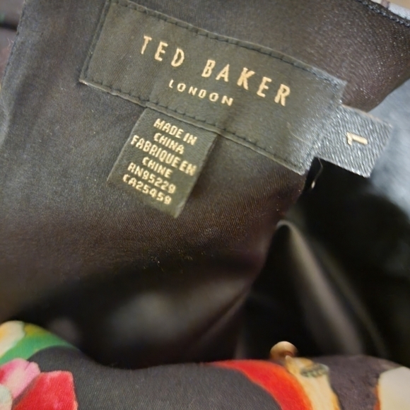 Ted Baker Tropical Toucan Print Crop Jacket Size 4 - Picture 8 of 8